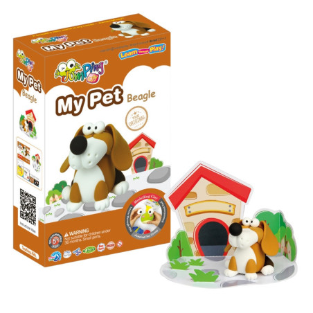 JUMPING CLAY My pet -beagle
