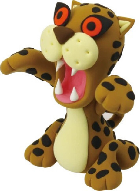 JUMPING CLAY  cheetah