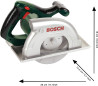 KLEIN Δισκοπρίονο χειρός BOSCH