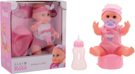 BABY ROSE  Κούκλα 25cm