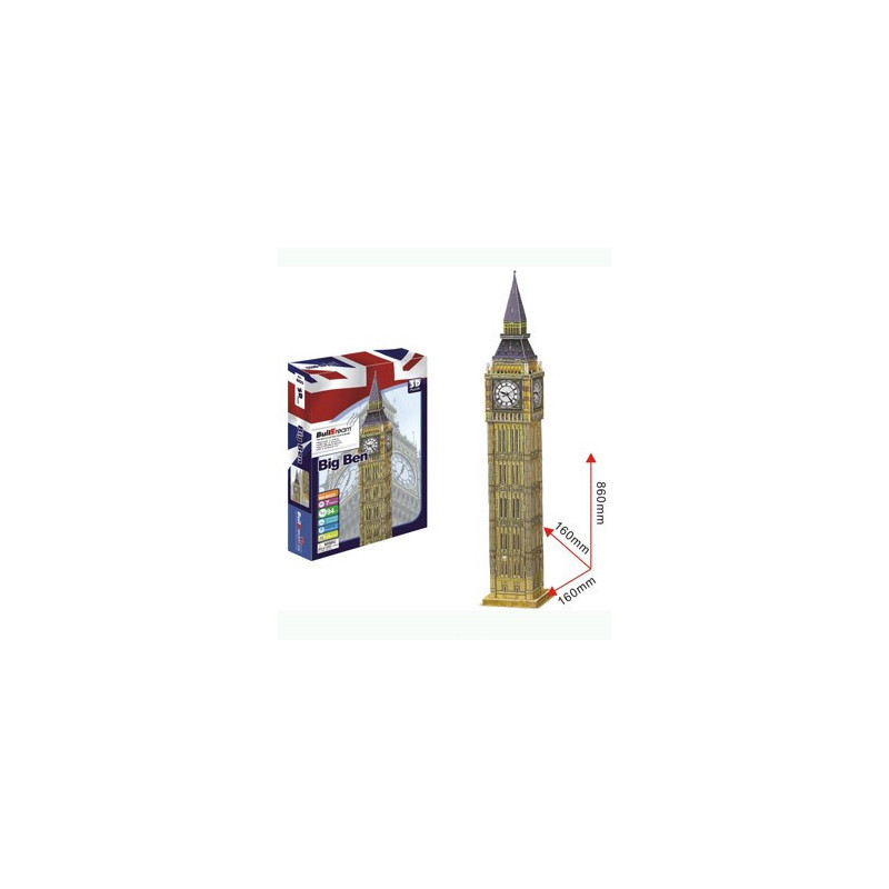 3D PUZZLES BIG BEN + ΡΟΛΟΙ  XL