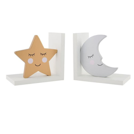 Sass & Belle Σετ 2 Βιβλιοστάτες Sweet Dreams Star & Moon