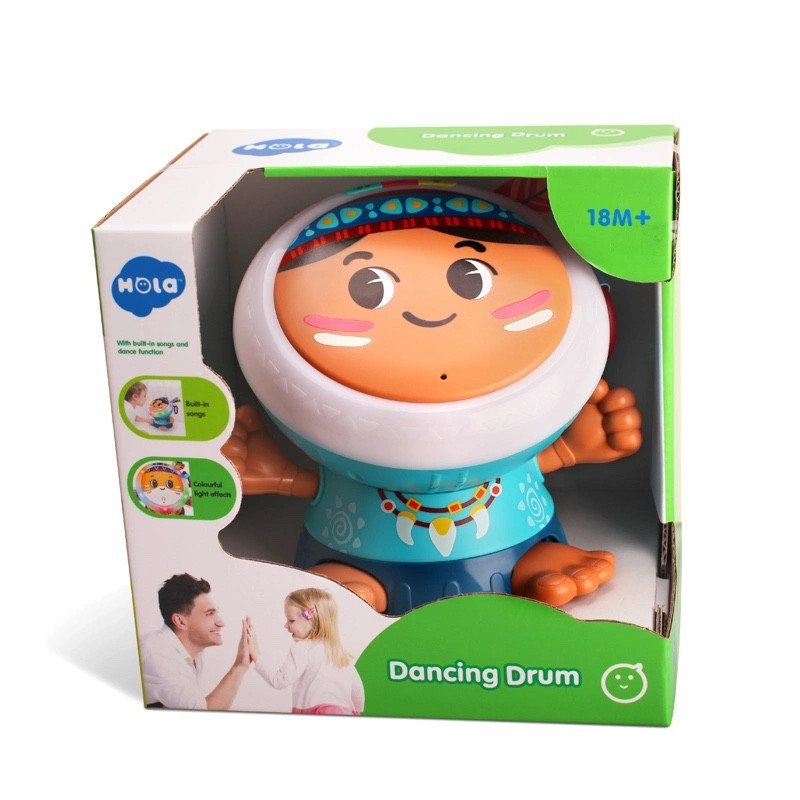 Hola  drum με φως και κίνηση (open box)