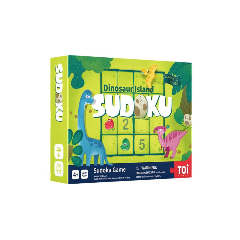 TOI World Επιτραπέζιο Κρυφτό Sudoku - δεινόσαυροι