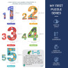 Mideer παζλ αριθμοί 1,2,3,4,5 κομμάτια
