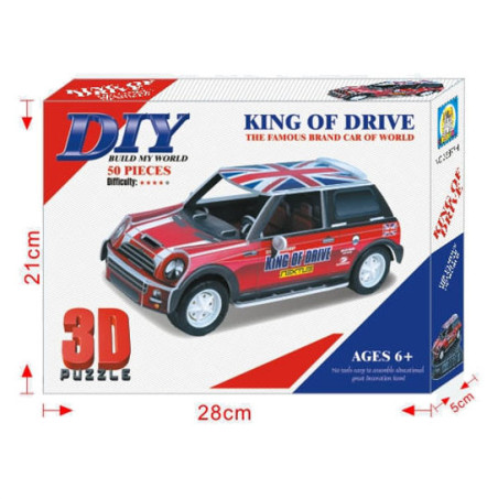 3d friction jeep racing-car