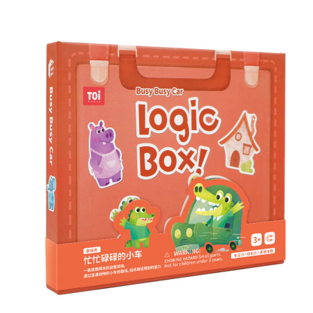 ToiWorld επιτραπέζιο παιχνίδι logic box busy cars