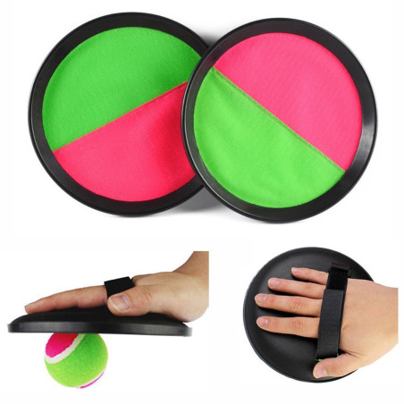 My Smart Toys ρακeτα catch με velcro με μπαλaκι του τenνις