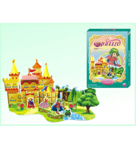 3d puzzle ο πριγγιπας βατραχος