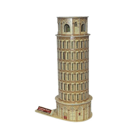 3d puzzle πυργος της πιζας