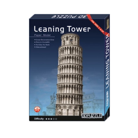 3d puzzle πυργος της πιζας