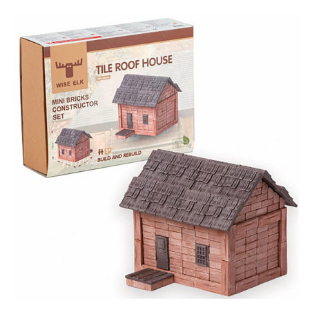 WiseElk κεραμική κατασκευή tile roof house (315)
