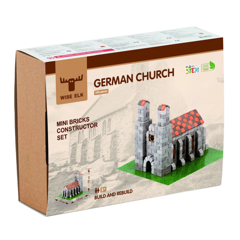 WiseElk κεραμική κατασκευή german church (500)