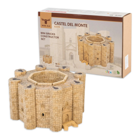 WiseElk κεραμική κατασκευή castel del monte in italy (1500)