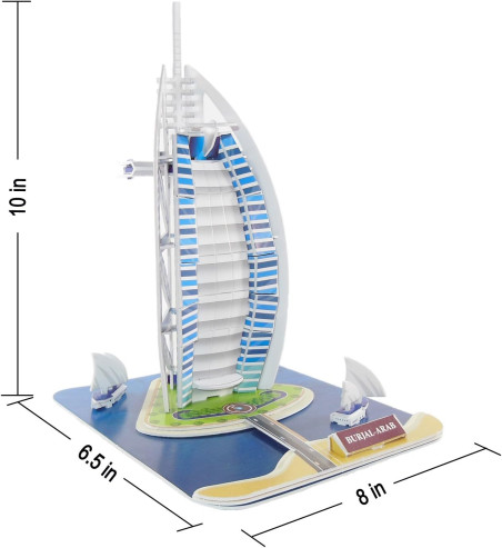 3d puzzle burj al arab