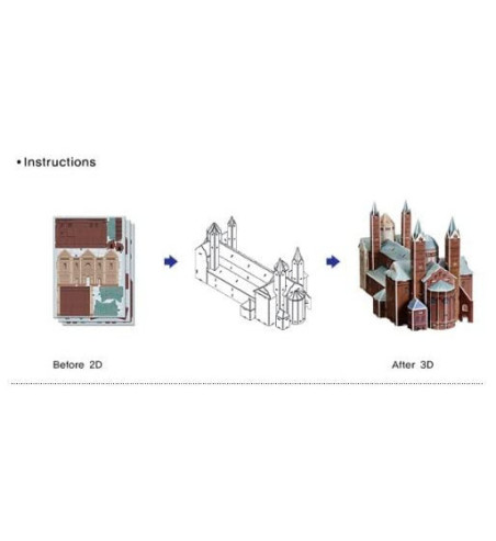 3d puzzle καθεδρικός ναός