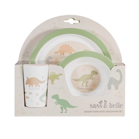 Sass & belle Desert Dino Kids σετ φαγητού