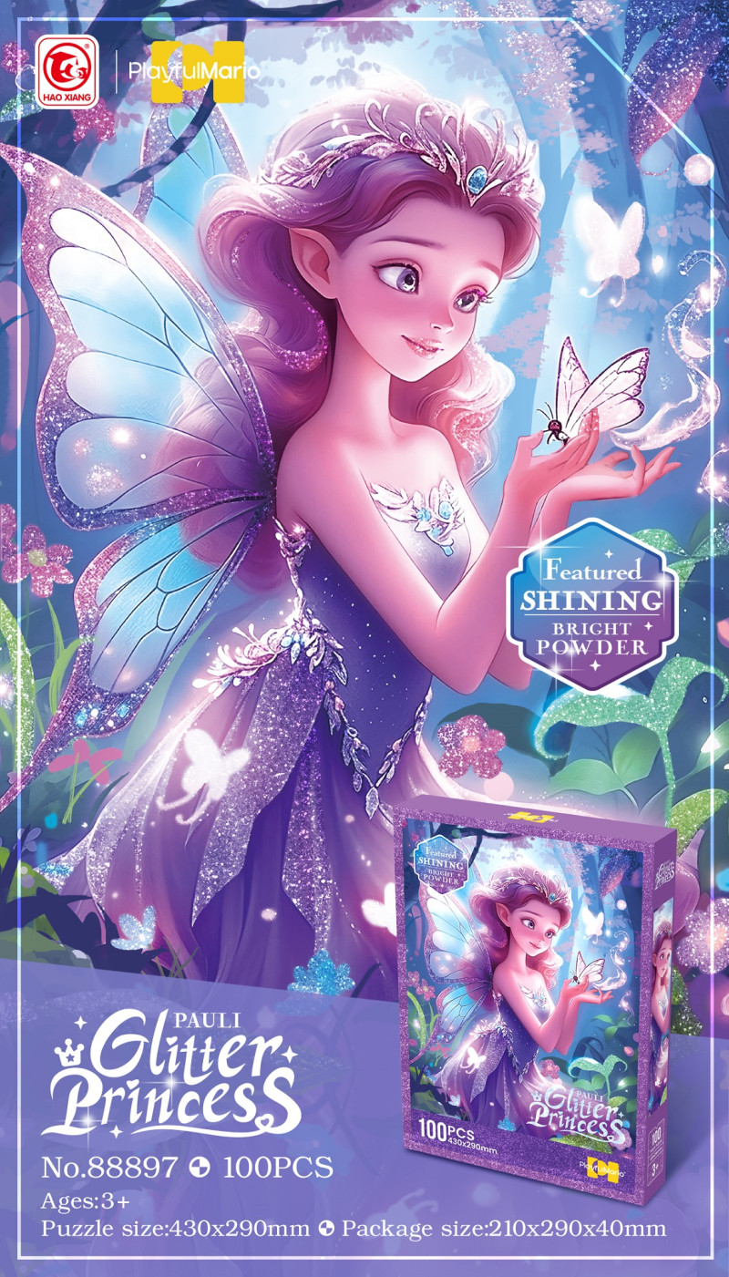 PUZZLE GLITTER PRICNESS