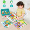 HOLA Εκπαιδευτικό Παιχνίδι Montessori 5 σε 1