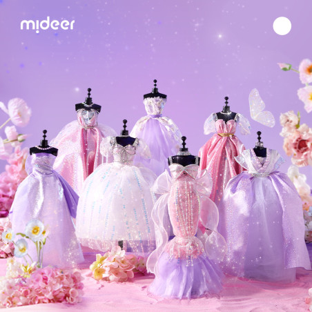 Mideer Σετ DIY Ραψίματος / Felt Σχεδίαση Ρούχων για Κορίτσια