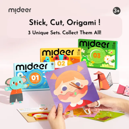 Mideer DIY Χειροτεχνία Χαρτοκοπτική δημιουργία βυθού