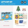 Mideer DIY Χειροτεχνία Χαρτοκοπτική δημιουργία βυθού