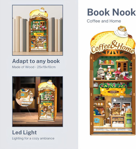 BOOK NOOK COFFE AND HOME