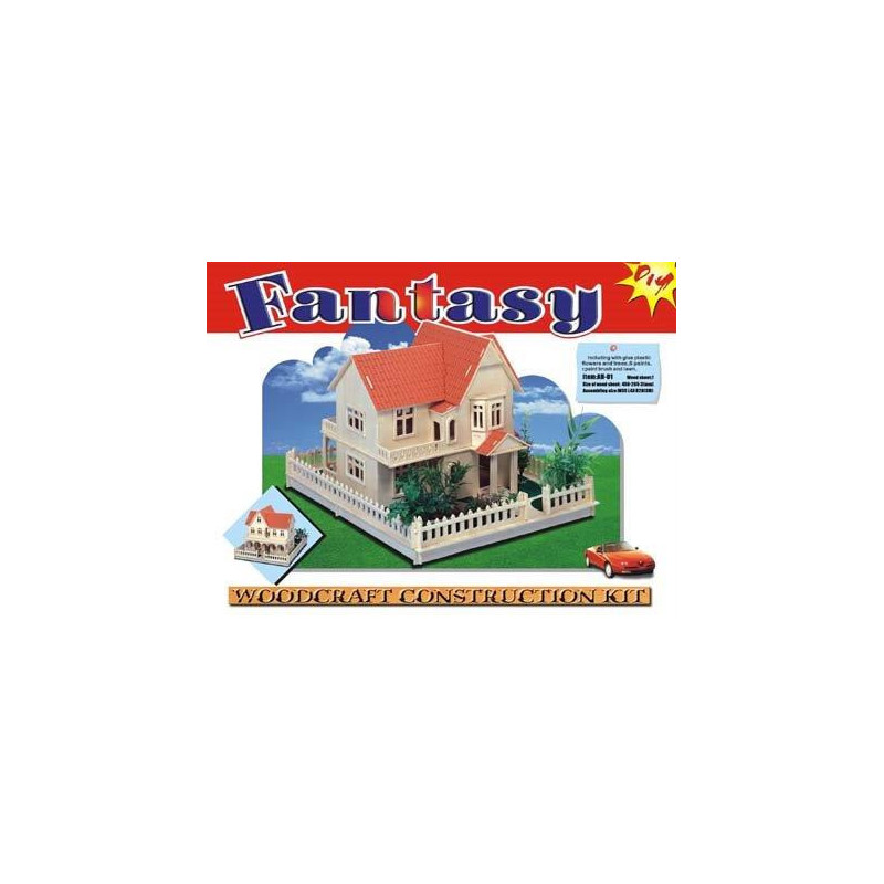 Συναρμολογούμενη Κατασκευή: Κουκλόσπιτο Fantasy Villa