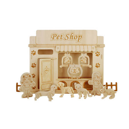 Συναρμολογούμενη Κατασκευή: Pet Shop