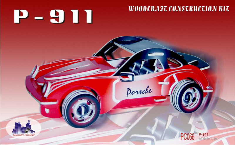 Συναρμολογούμενη Κατασκευή: Porsche Έγχρωμο