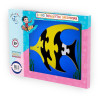 Ξύλινο Puzzle Ενσφήνωμα Ψάρι