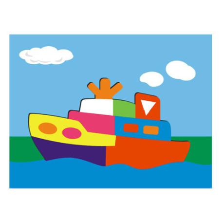 Ξύλινο Puzzle Ενσφήνωμα Υποβρύχιο