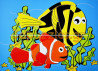 Ξύλινο Puzzle Ενσφήνωμα Ψαρι Nemo