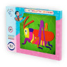 Ξύλινο Puzzle Ενσφήνωμα Ακρίδα