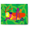 Ξύλινο Puzzle Ενσφήνωμα Ακρίδα