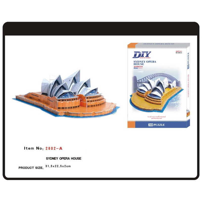 Όπερα Του Σίδνεϊ Αυστραλία 3D Puzzle