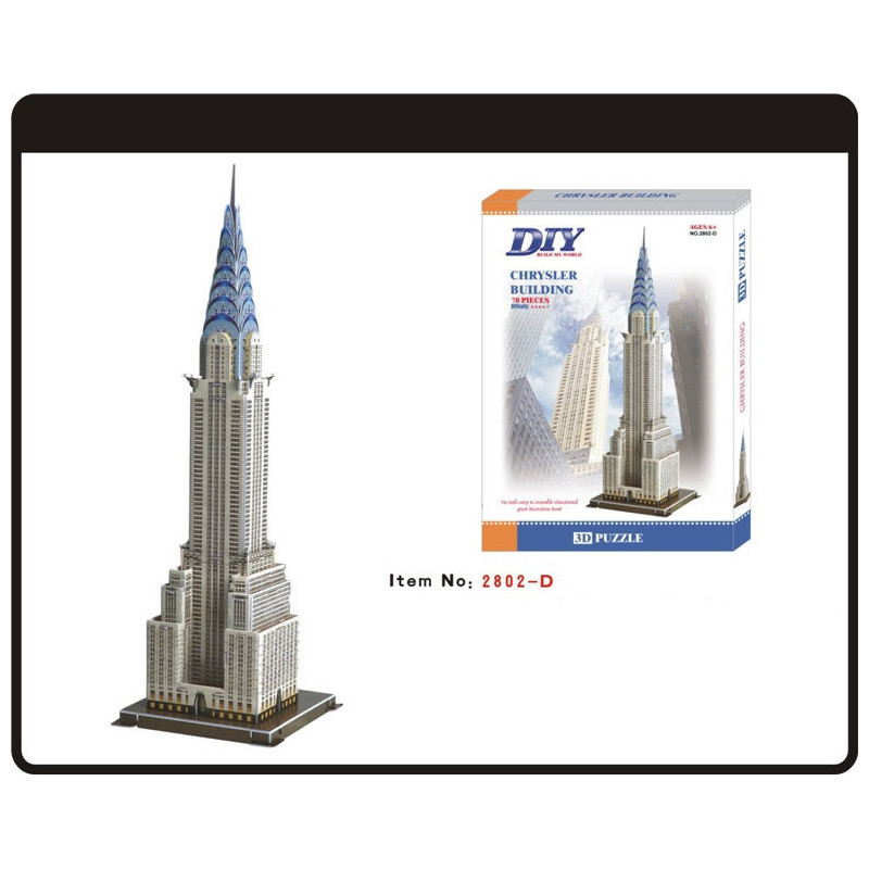 Κραισλερ Αμερική 3D Puzzle