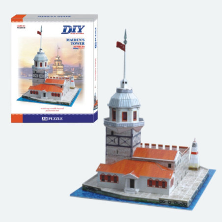 Πύργος Του ΛέανδρουΤουρκια 3D Puzzle