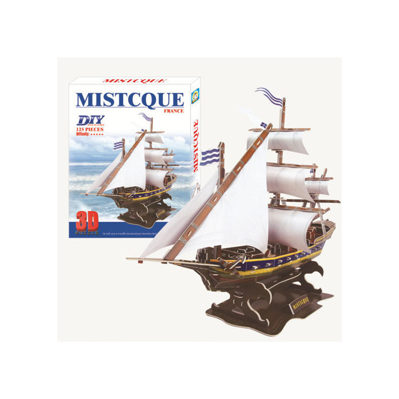 Καράβι Mistique Γαλλία 3D Puzzle