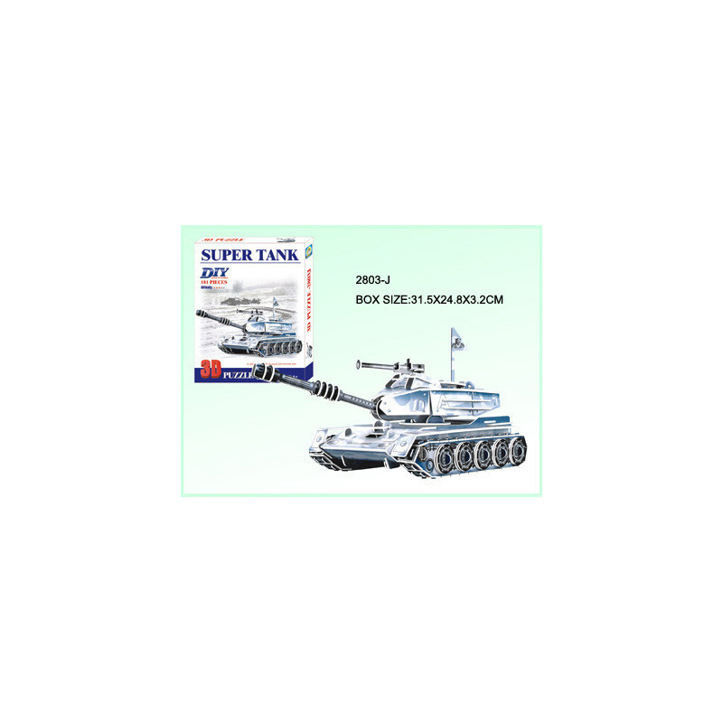 Tank 3D Puzzle