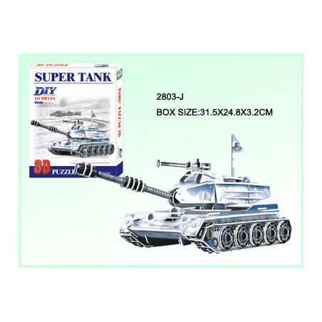 Tank 3D Puzzle