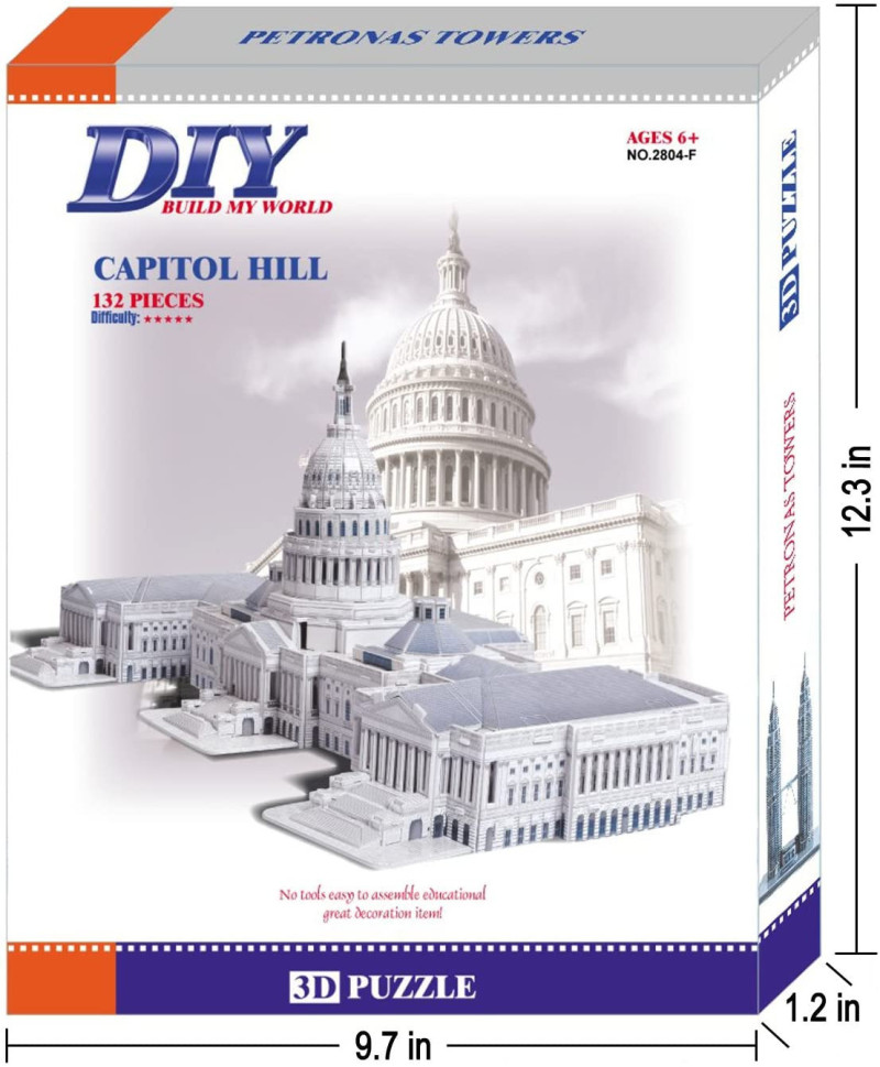 ΚαπιτώλιοUsa 3D Puzzle