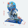Δελφίνι & Ρολόι 3D Puzzle