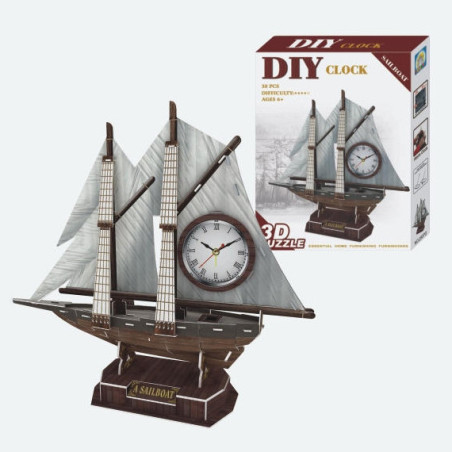 Καραβι+Ρολοι 3D Puzzle