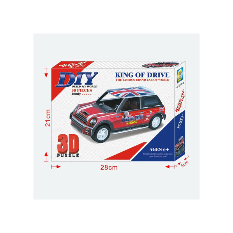 Mini cooper 3D Puzzle