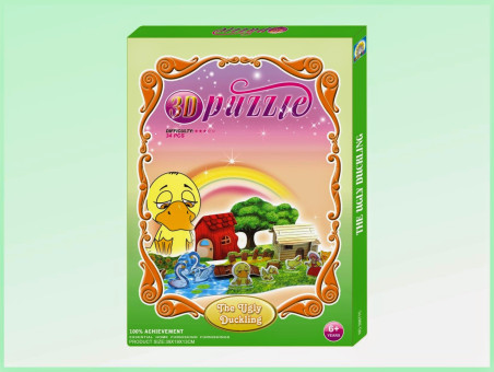 To Ασχημόπαπο  3D Puzzle