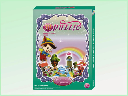 Η Ιστορία Του Πινόκιο 3D Puzzle