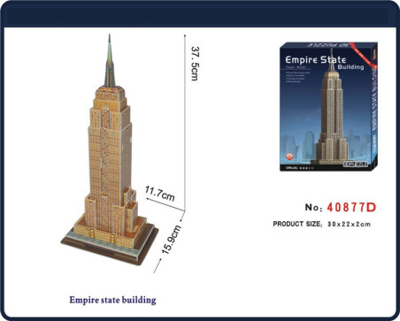 Εμπαιερ Στειτ Μ 3D Puzzle
