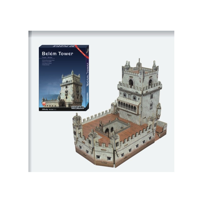 Πύργος Του Μπέλεμ Πορτογαλία 3D Puzzle