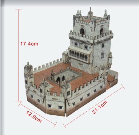 Πύργος Του Μπέλεμ Πορτογαλία 3D Puzzle